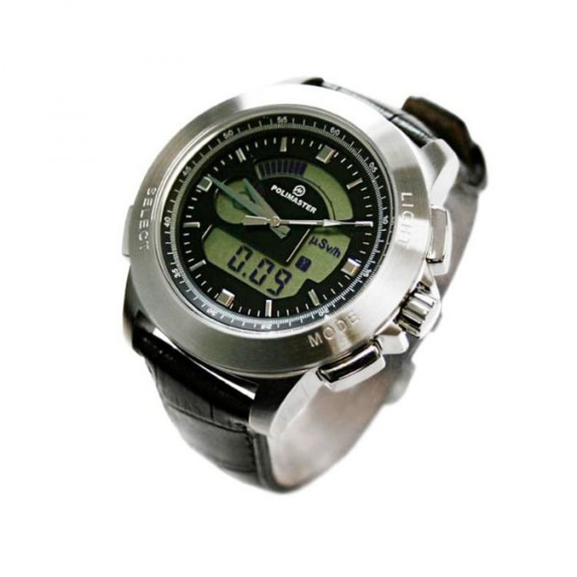 Сигналізатор індикатор Polimaster СИГ-РМ1208М, годинник з дозиметром