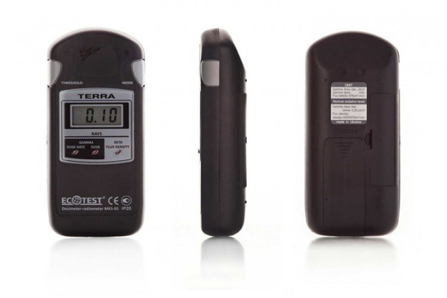 Dosimeter radiometer Ecotest МКС-05  «ТЕРРА» (Leather case as GIFT)